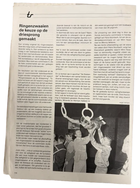 Historische foto van CGV Wilhelmina Kampen, opgericht in 1922