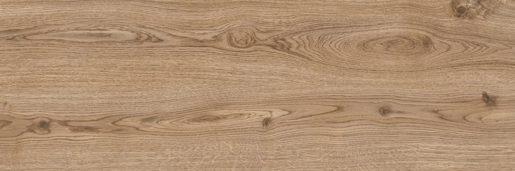 Close-up of beige wooden surface with natural wood grain and knots texture.