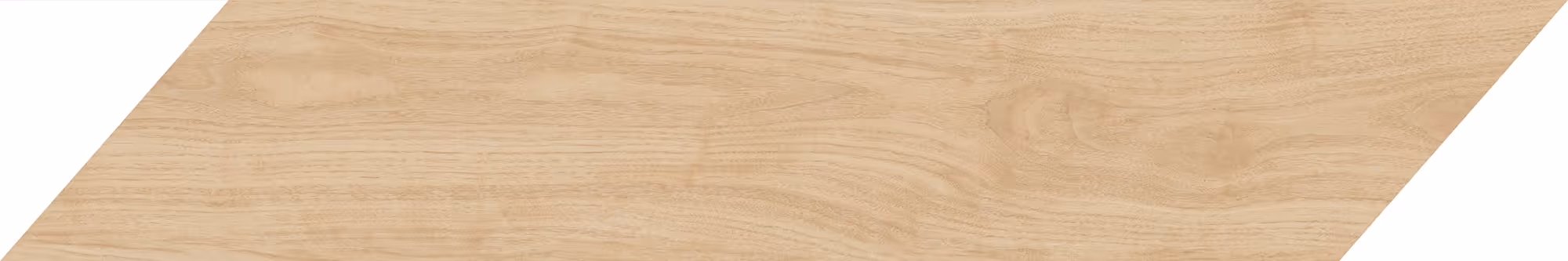 Light wood-textured chevron shape on white background.