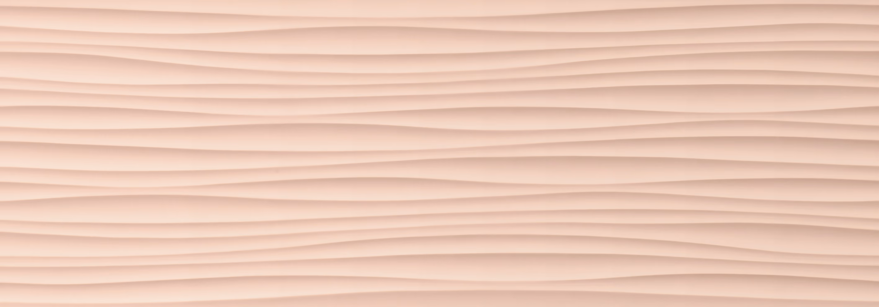 Soft wavy horizontal lines pattern in light peach gradient tones.