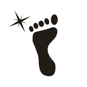 Pixelated dark silhouette of a figure with a raised arm against a black background.