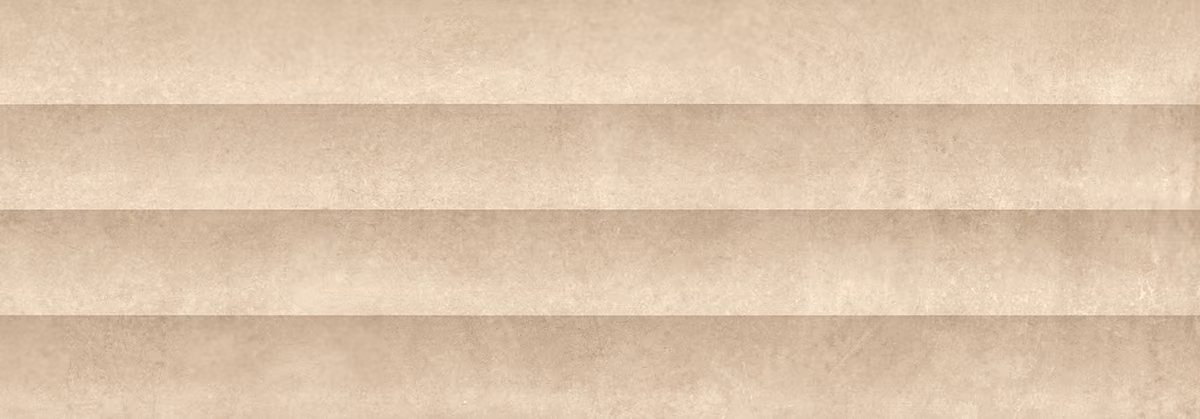 Beige textured horizontal gradient stripes from light to darker shades.
