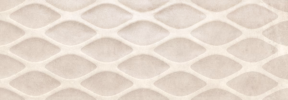 Light grey repeating diamond pattern textured on a surface.