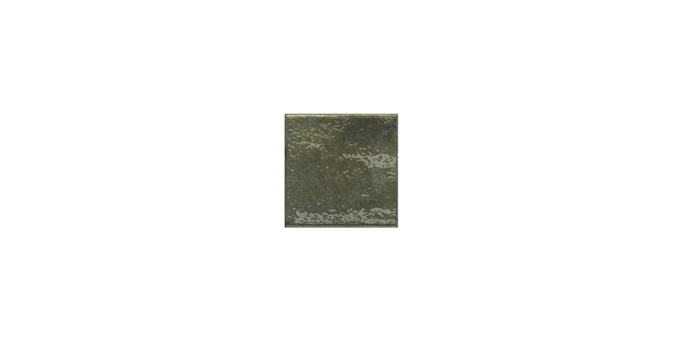 Single dark gray textured square tile with slightly reflective surface.