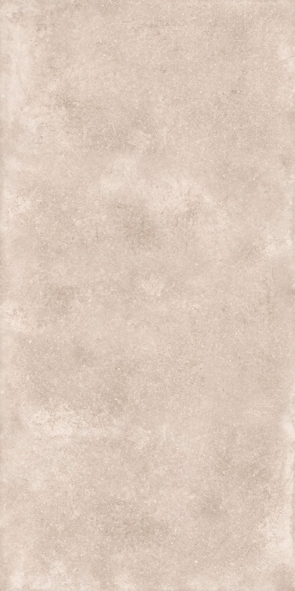 Light beige textured stone tile with subtle mottled pattern and a matte finish.