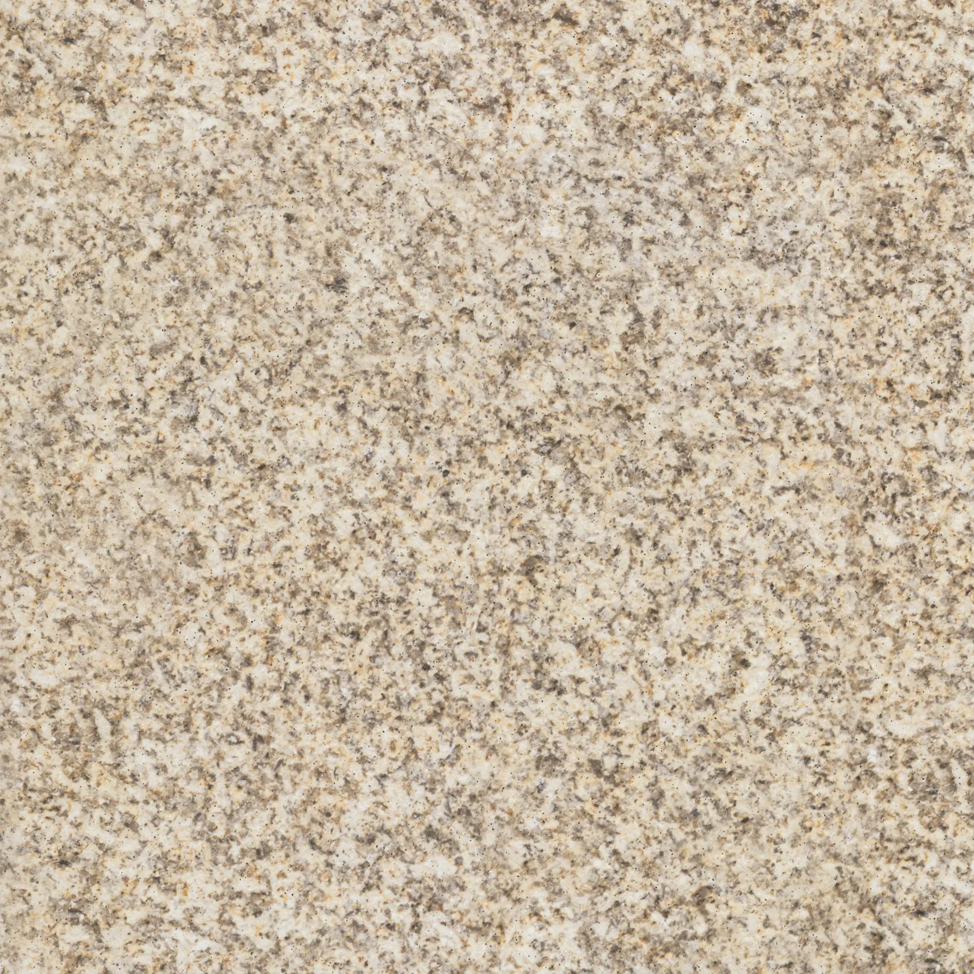 Close-up of beige and brown speckled granite texture with a rough surface.