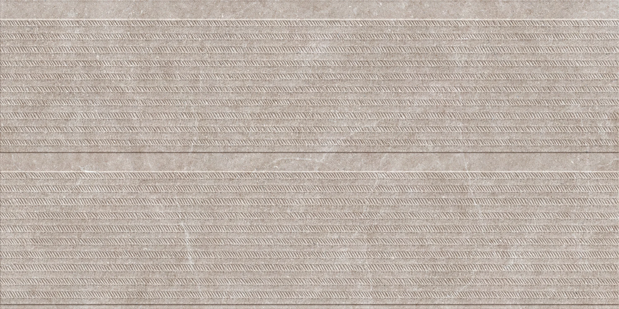 Light grey textured surface with parallel diagonal ridged lines forming striped patterns.