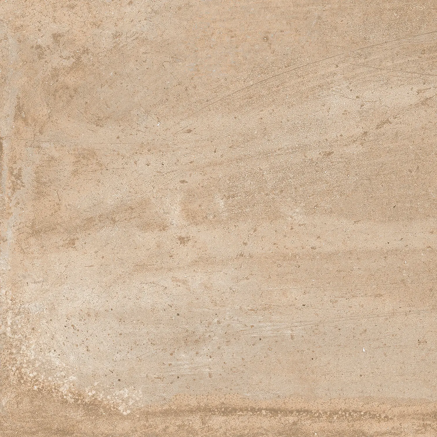 Textured beige surface resembling natural stone or ceramic tile with subtle color variations.