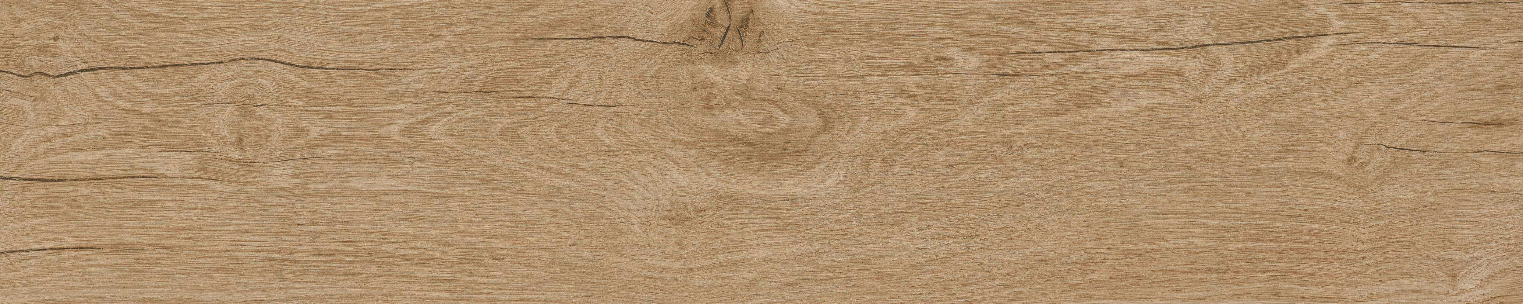 Close-up of light brown wood grain texture with natural knots and lines.