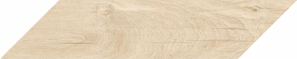 Light-colored wood surface with natural grain patterns and a diagonal cut on the left side.