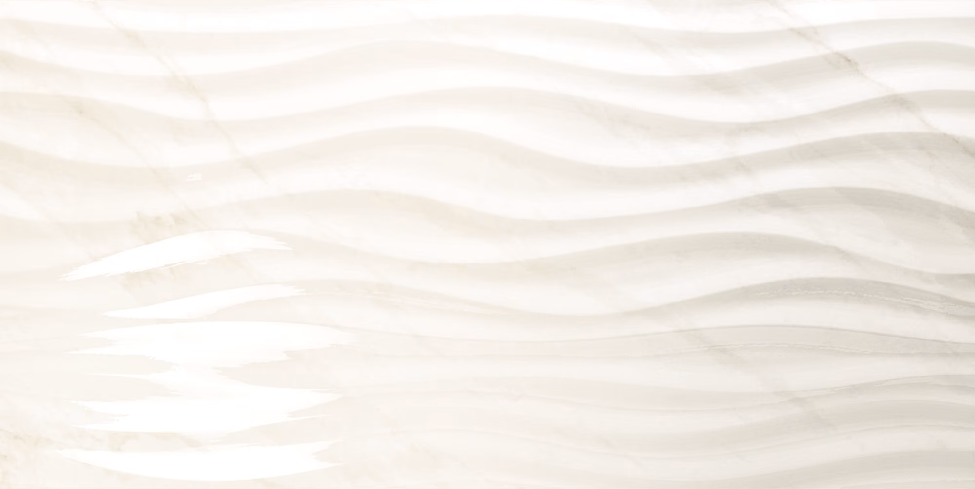Light beige marble surface with subtle wavy texture and soft veining.