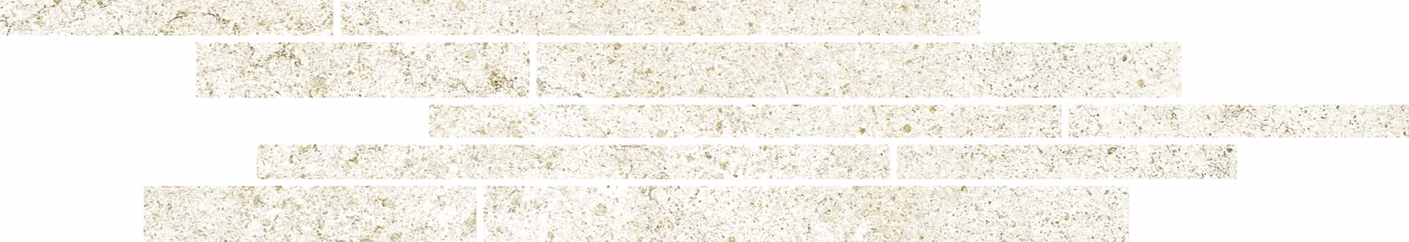 Light beige brick tiles arranged in staggered horizontal rows on a white background.