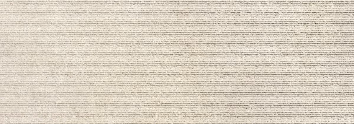 Beige textured wall surface with horizontal linear patterns resembling brick or tile.