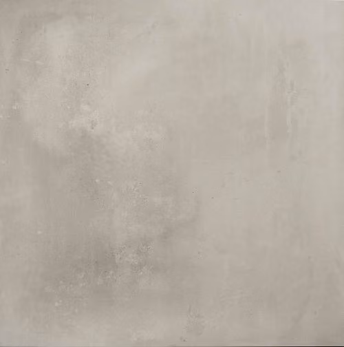 Square cement tile with a smooth, slightly textured light gray surface.