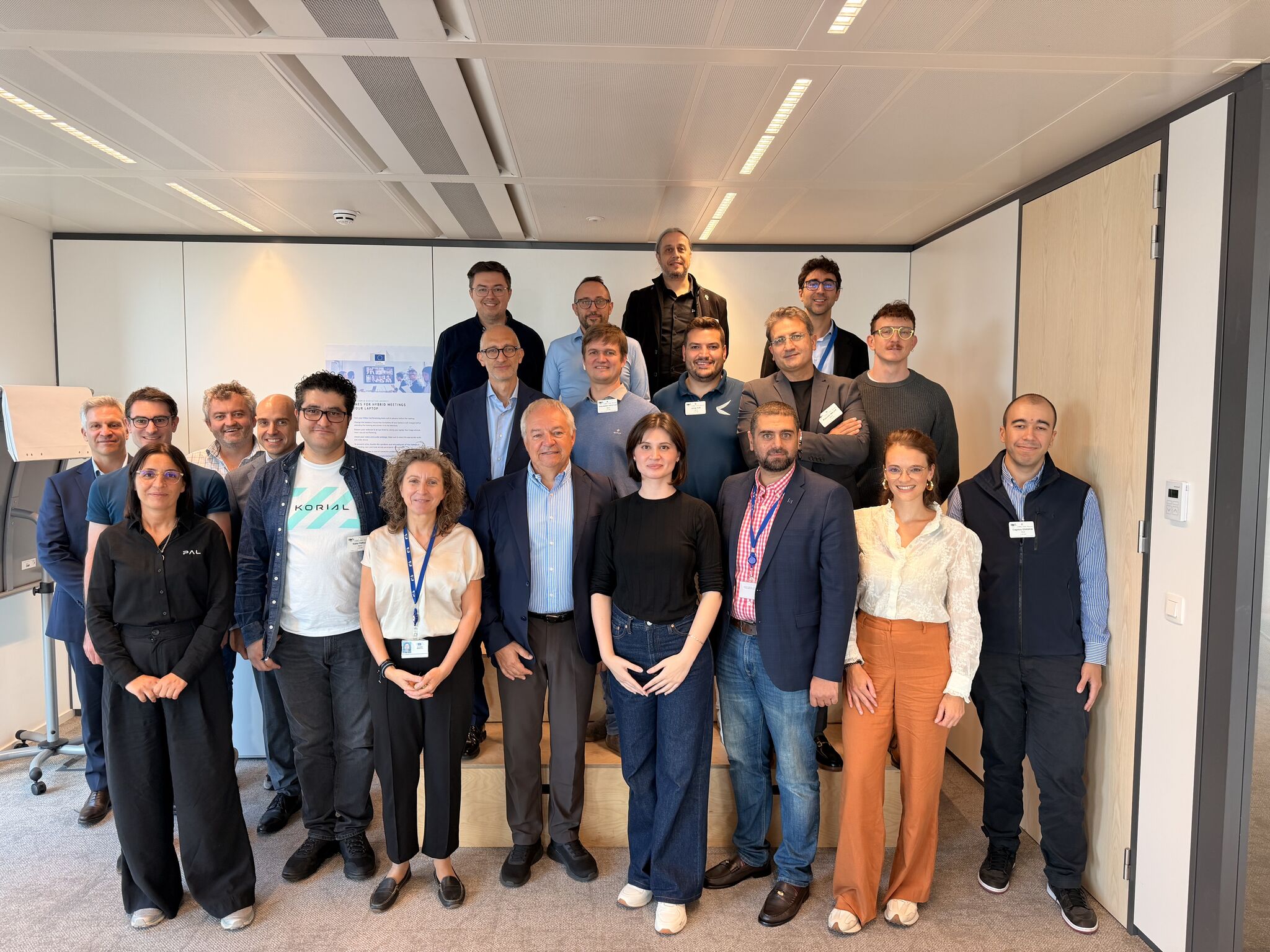 Teams selected for the EIC Advanced Innovation Challenge on Physical AI at the kick-off meeting in Brussels