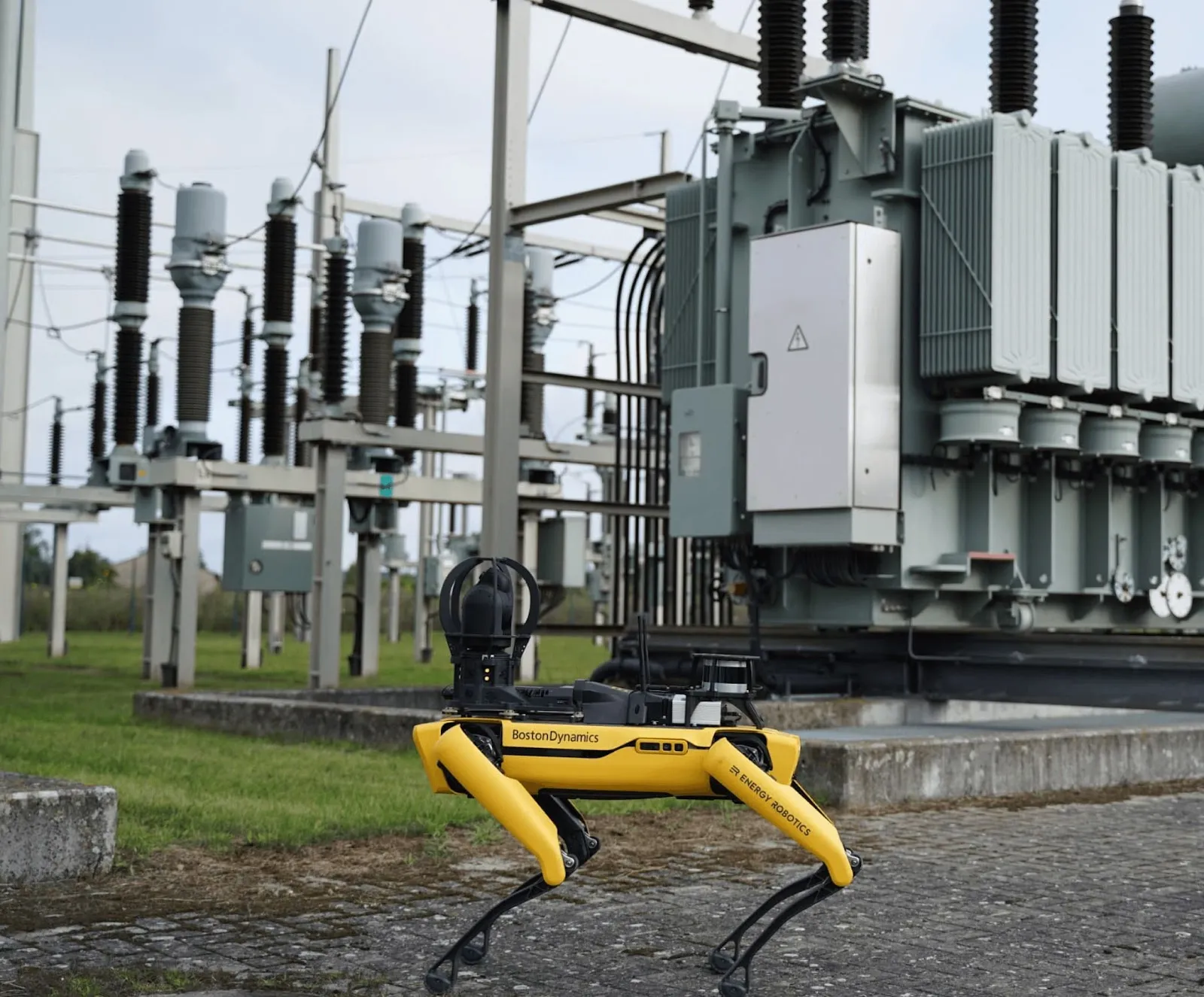 inspection robot at substation