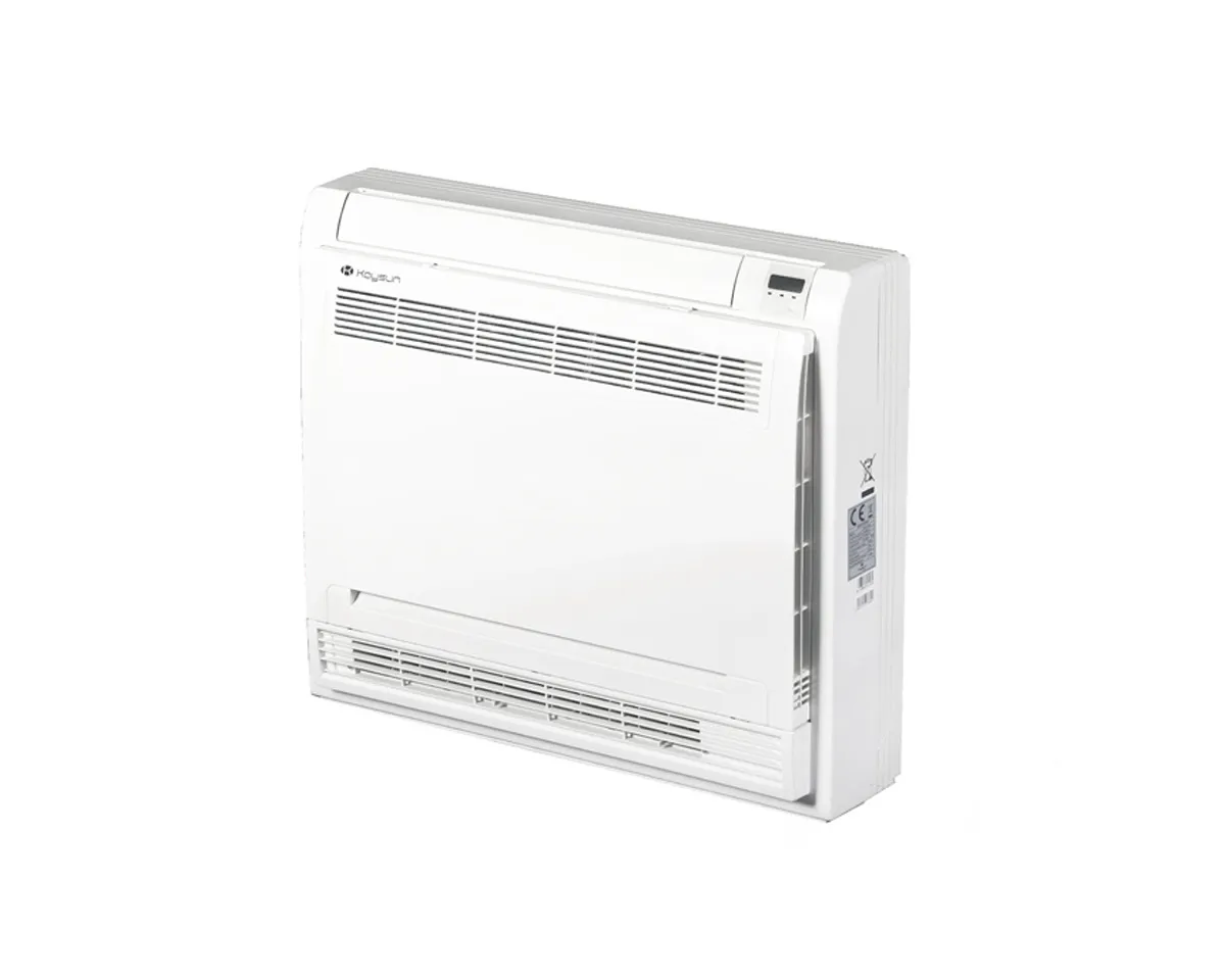 Witte Kaysun vloerconsole-binnenunit van een multi-split airco