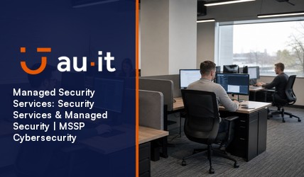 IT security agent working on his powerhouse software.