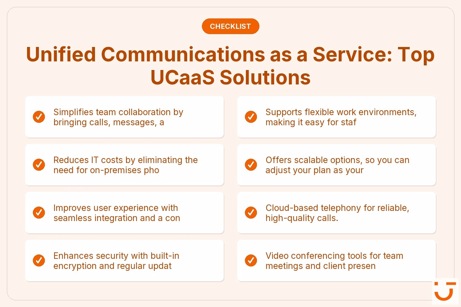 Unified Communications as a Service: Top UCaaS Solutions