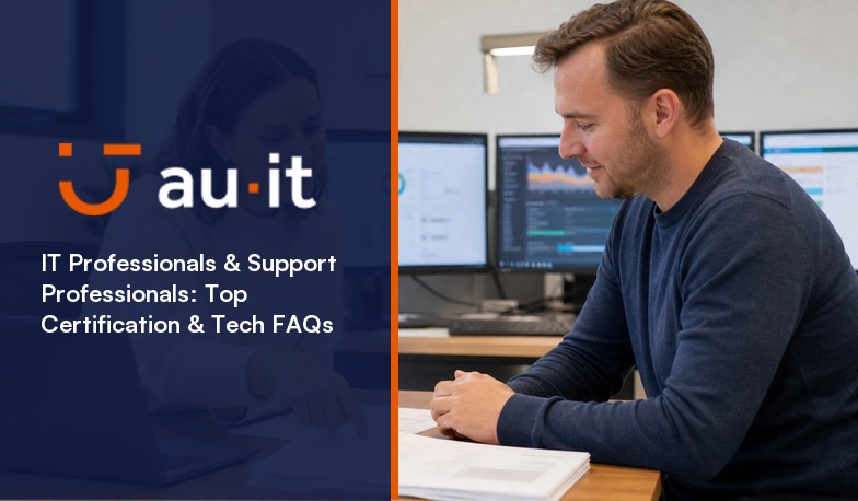 IT & Support Certifications FAQs blog featured image