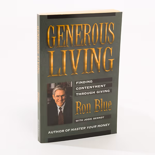 Generous Living a book by Ron Blue