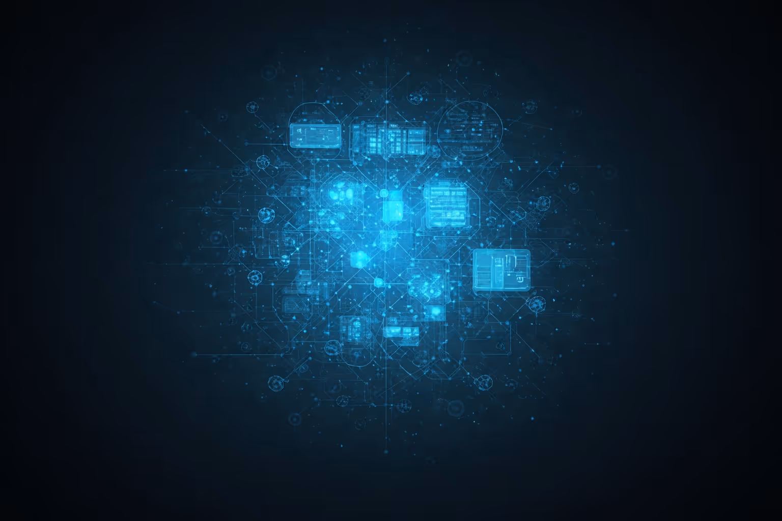 Professional digital interface graphic representing YunaAds' consistent client acquisition systems and conversion funnels.