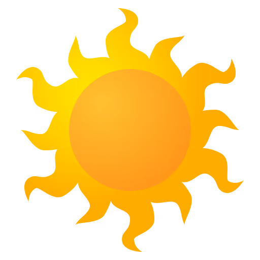Light mode theme toggle icon for the YunaAds website user interface.
