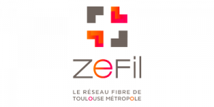 Colorful Zefi logo with orange, red, and gray squares above the stylized text.