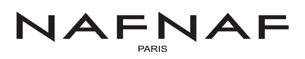 NAFNAF brand name text in stylized black font.