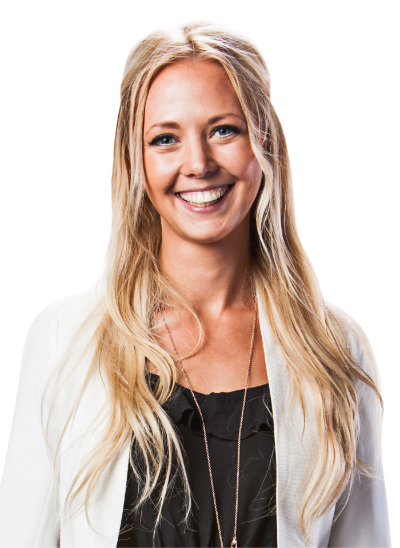 Porträtt av Marie Alexandersson, Product Manager på Entergate.