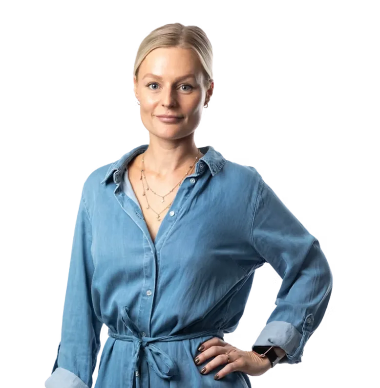 Porträtt av Moa Månsson, CRM på Entergate.