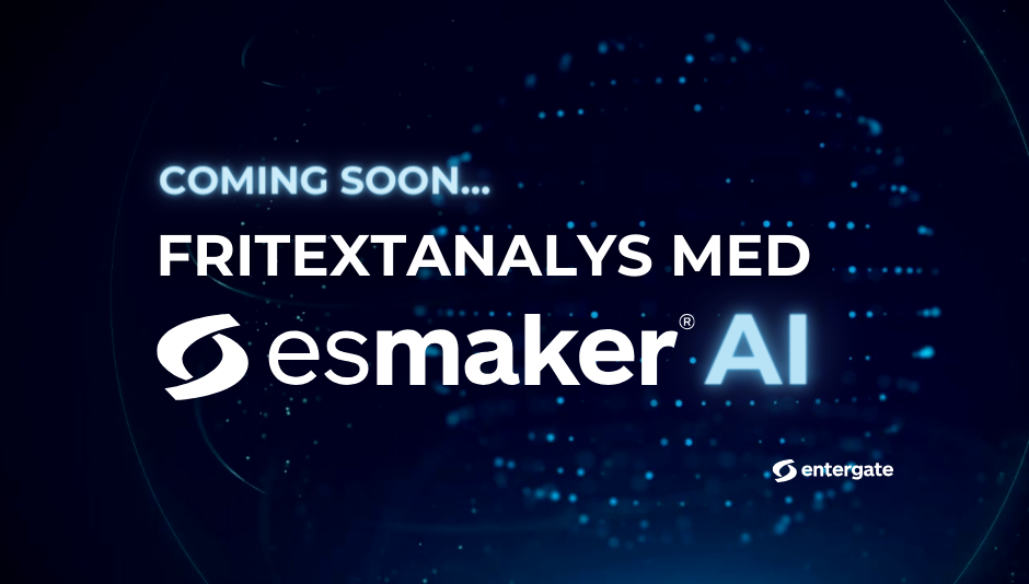 AI-fritextanalys i esMaker