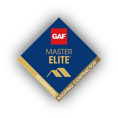 GAF Master Elite resident roofing contractor badge