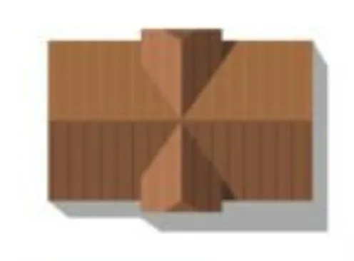 A simple roof shape