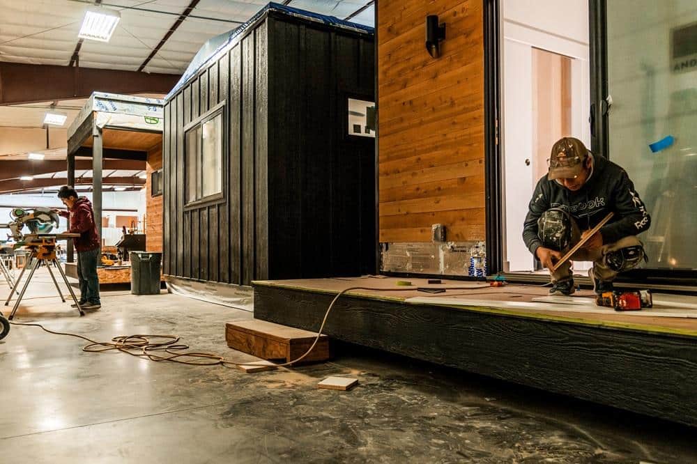 building a SmartPads home with a fixed-price construction contract in the Vernal, Utah build facility