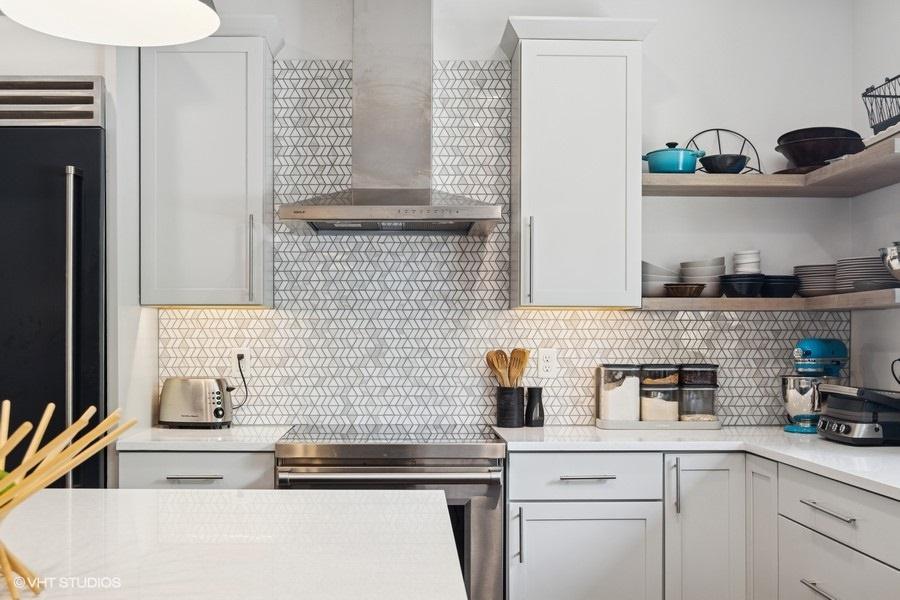 kitchen in a SmartPads modular home built in Montana