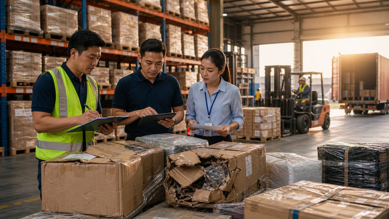 Lcl consolidation groupage forwarder liability