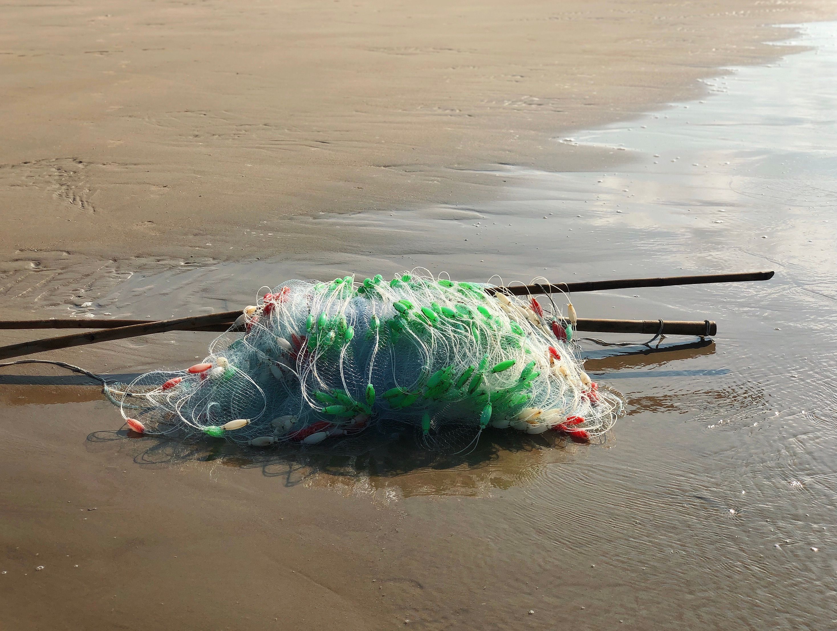 A marine protected area can ban fishing boats. It cannot stop drifting gear