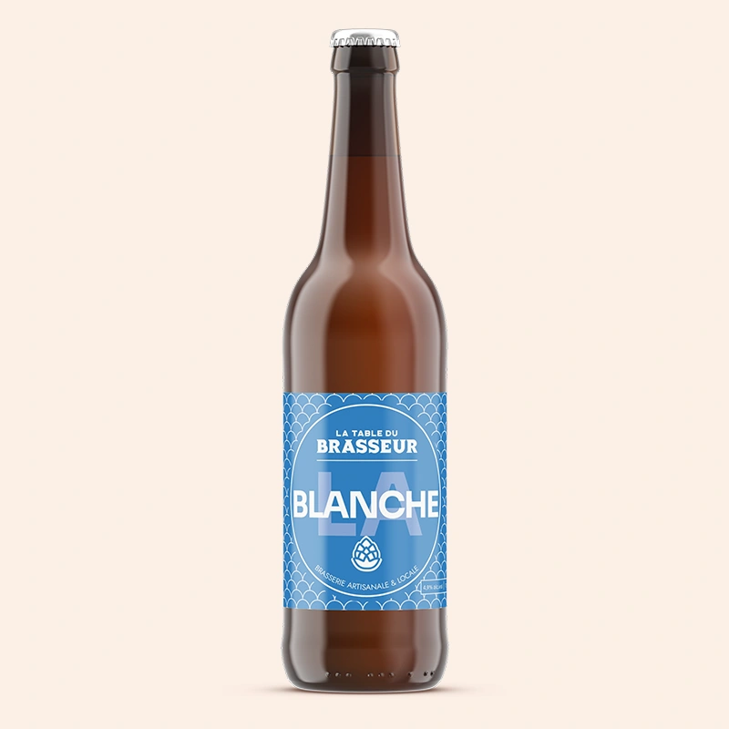 bouteille bière blanche La Table du Brasseur
