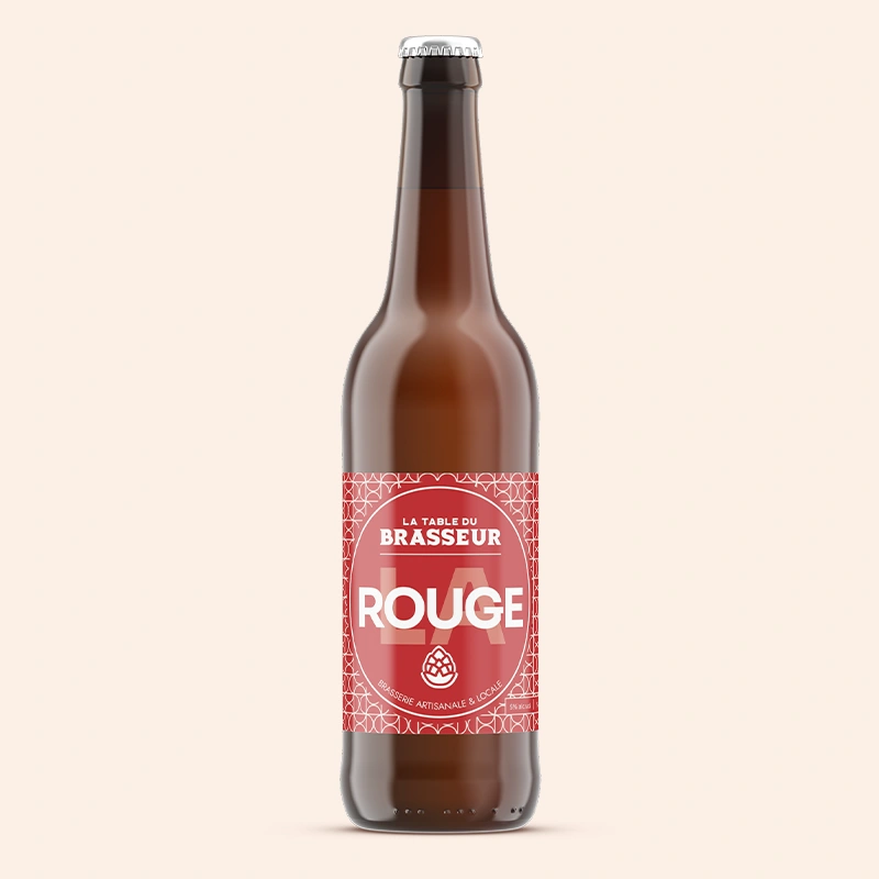 bouteille bière Rouge La Table du Brasseur