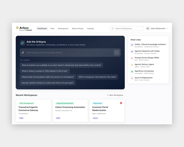 Artisyn — plataforma de entrega de software con IA