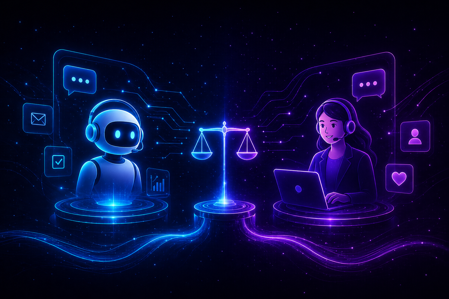 AI vs Human Customer Support: What Should Handle What in 2026