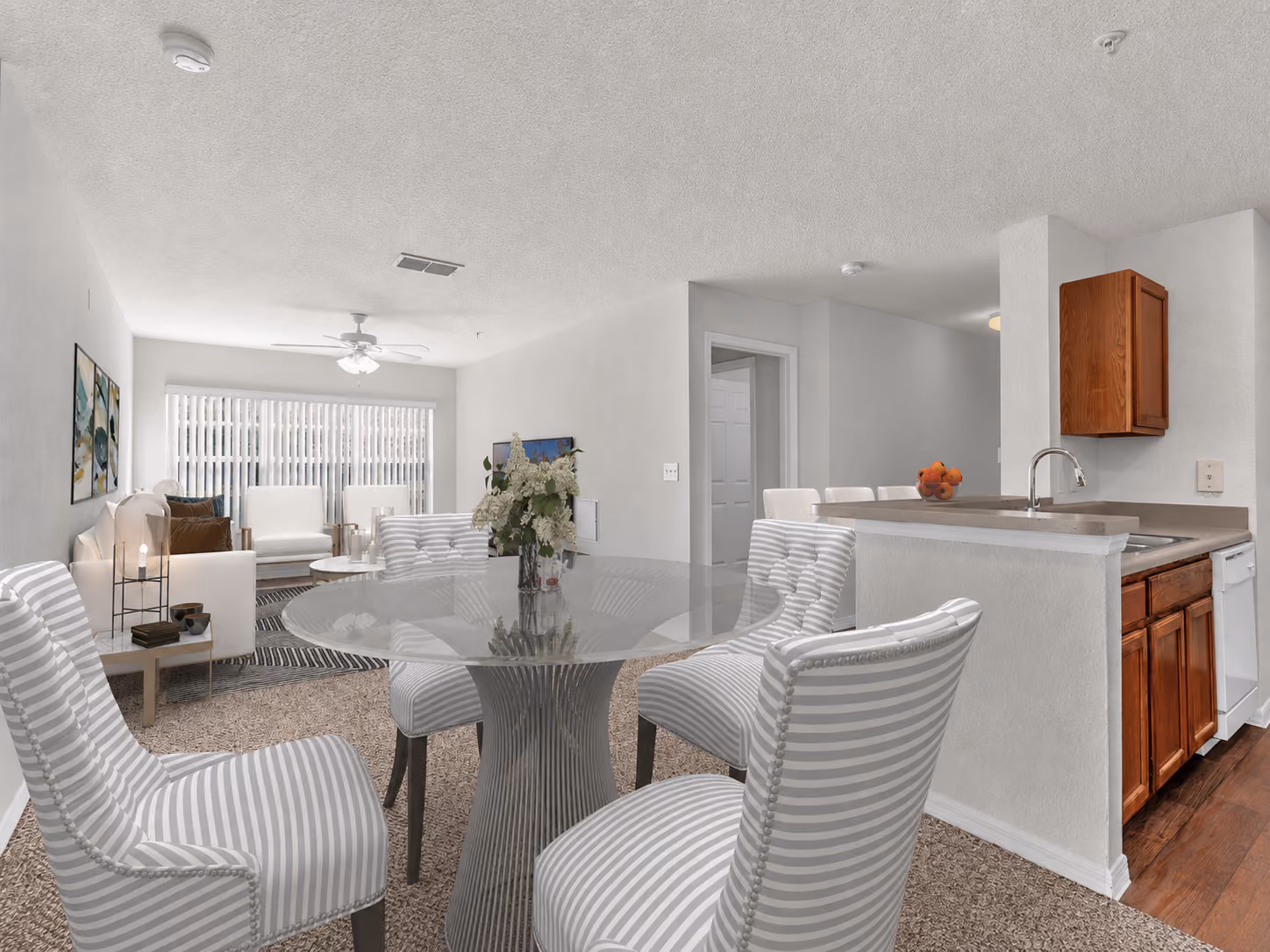 Kitchen and dining room