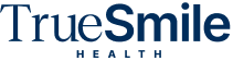 true smile logo blue