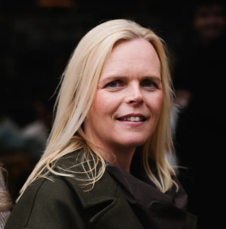 Headshot of IF creative director Jo Whiteley