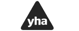 YHA logo in black
