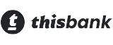 Thisbank logo in black