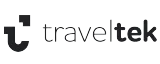 Traveltek logo in black
