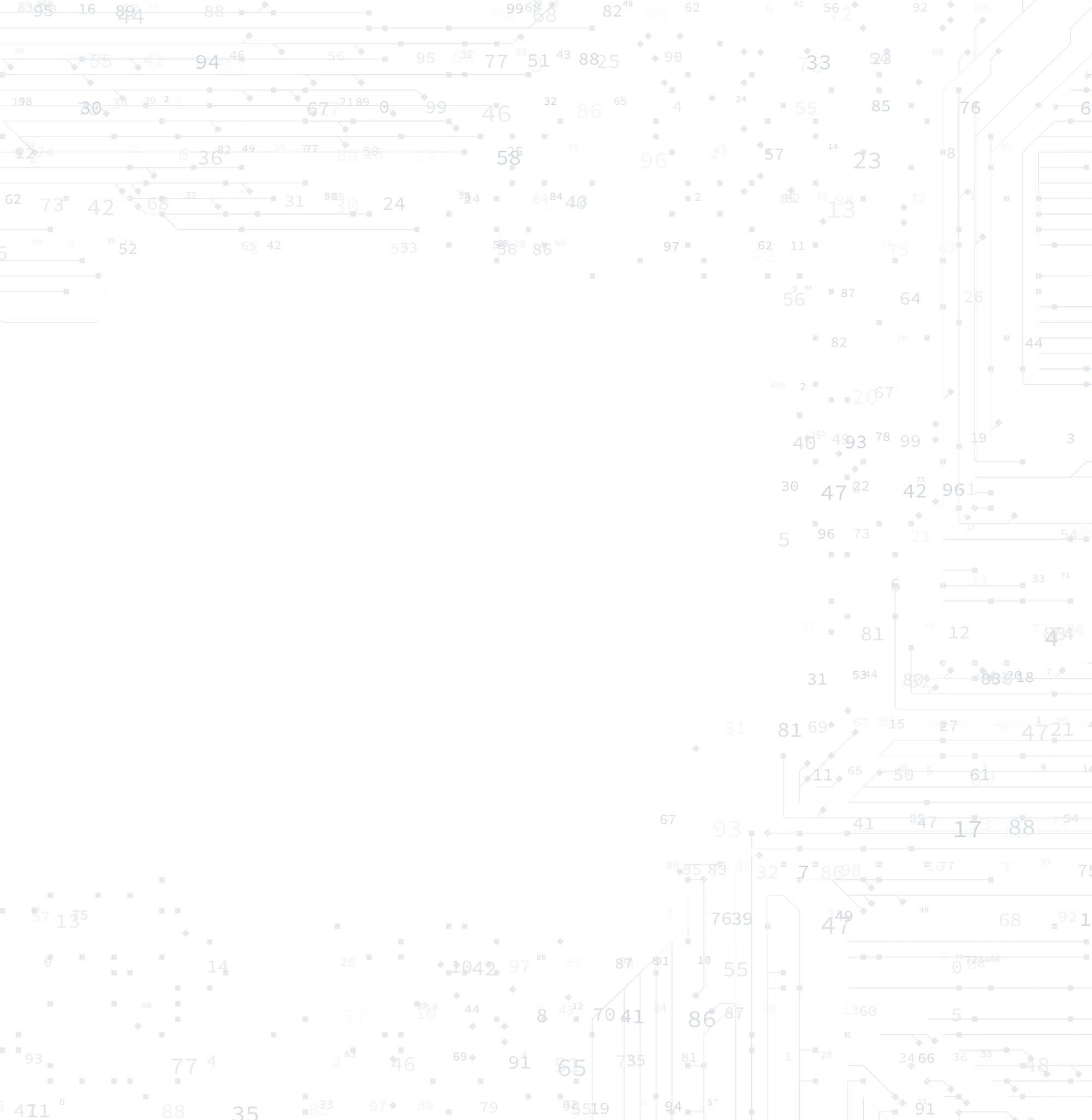 TeraWulf decorative circuit-board line pattern background graphic.