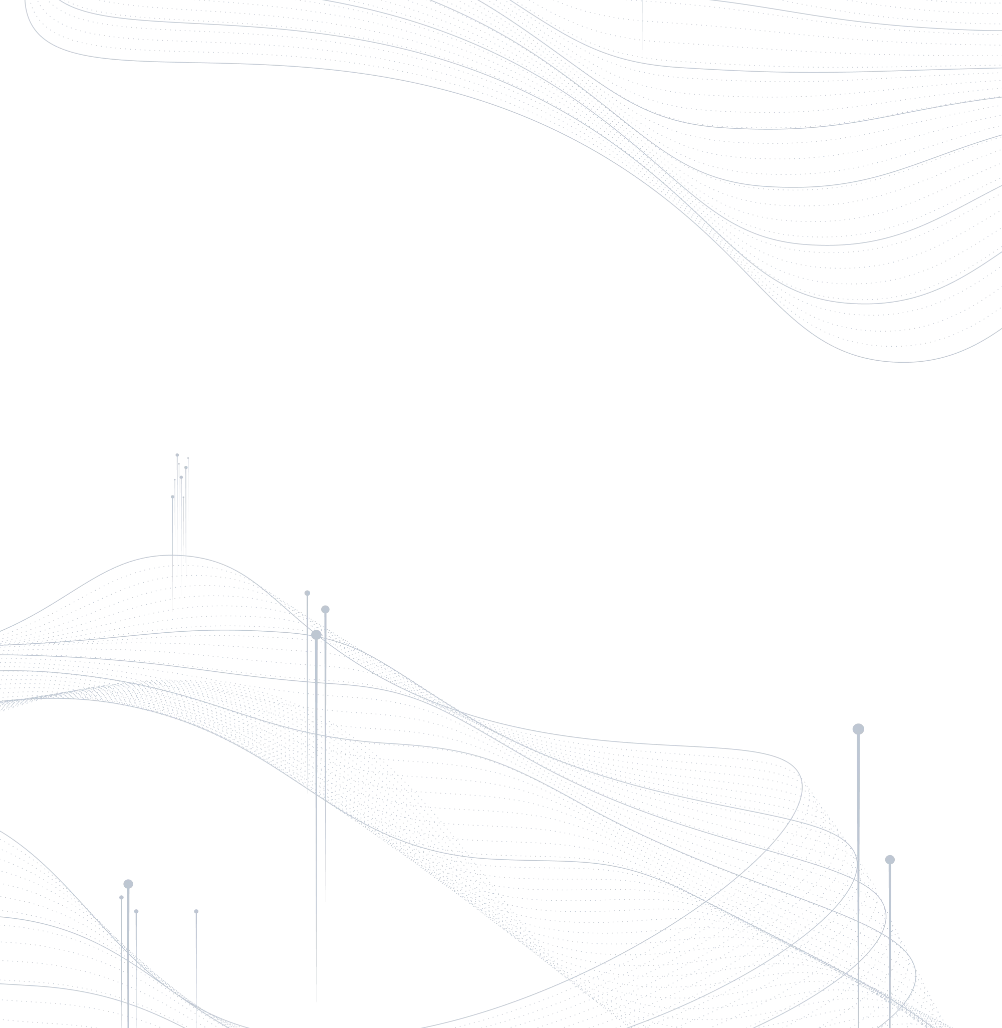 TeraWulf decorative flowing energy line graphic background.